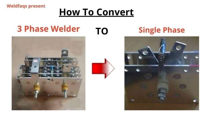 How To Convert 3 Phase Welder To Single Phase Welder