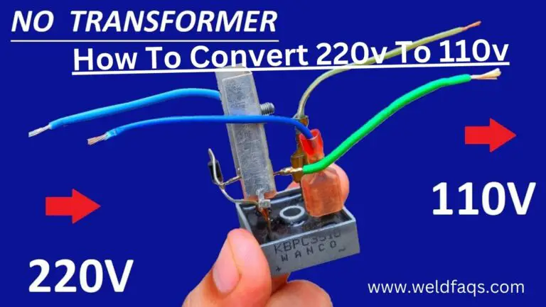 how to convert 220v to 110v without transformer